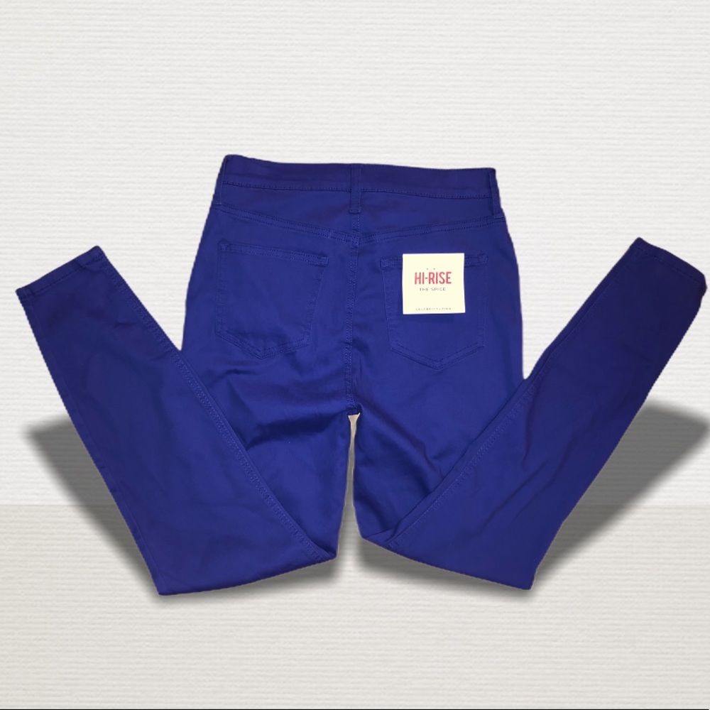 Celebrity Pink Grape Purple Jeans NWT Hi-Rise SZ 9